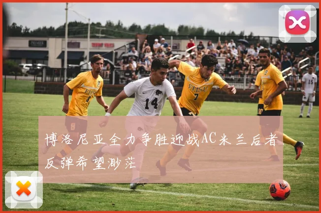 博洛尼亚全力争胜迎战AC米兰后者反弹希望渺茫